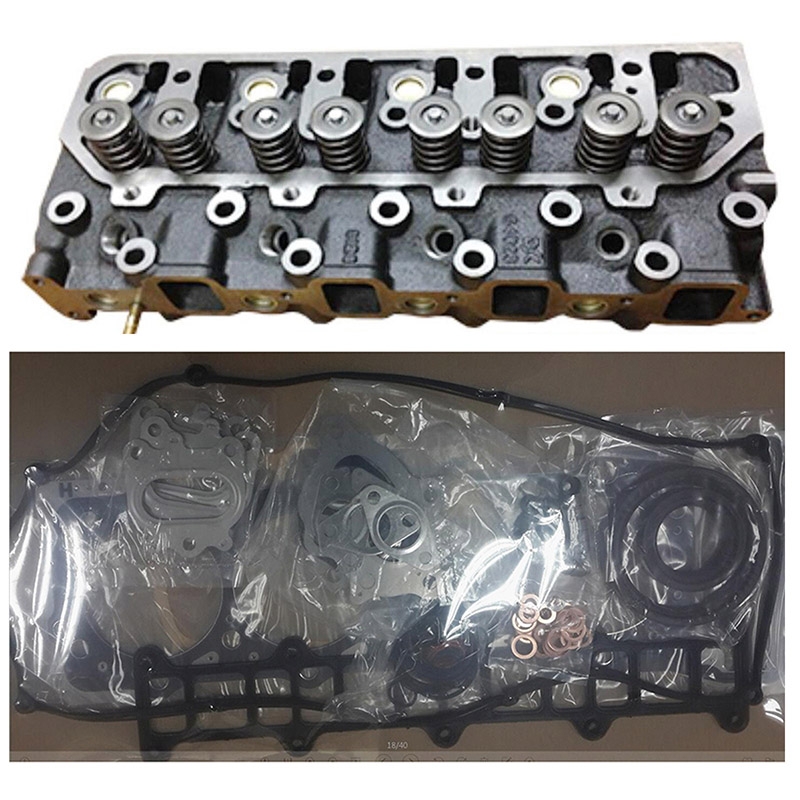 Hergestellt für Cummins Motor Daewoo D20S D25S D30S - A2300 Komplette Zylinderkopf +Volldichtung Set 490969 D20S,D25S,D30S