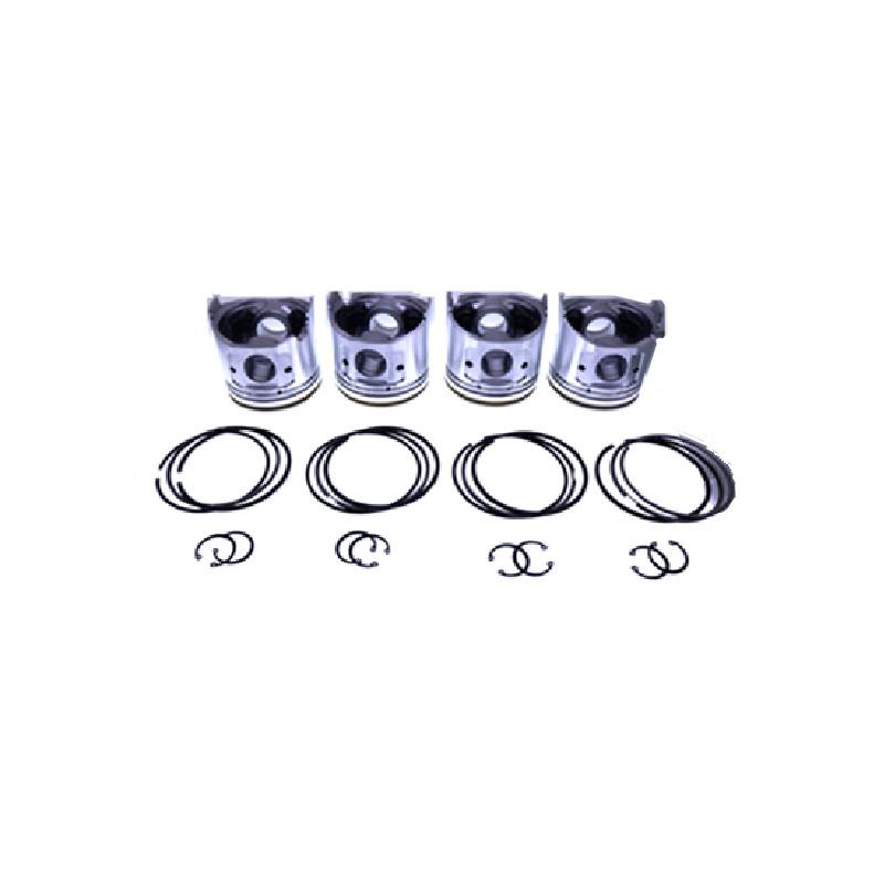 kompatibel mit Aftermarket 4 S?tze Yanmar 129907-22090 Kolben Und Ring Kit Für Yanmar 4tnv98