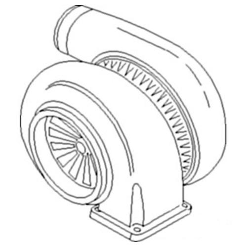 Kompatibel mit Aftermarket C9NN6K682B Turbo für New Holland Traktor TW20,TW30,9000,9200,9600,9700