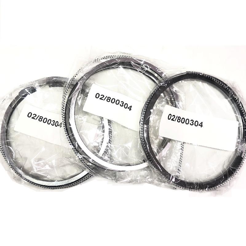 Kompatibel mit Aftermarket JCB 1121211150 02/80030 Kit-Piston Ring für Isuzu Motor 4BG1
