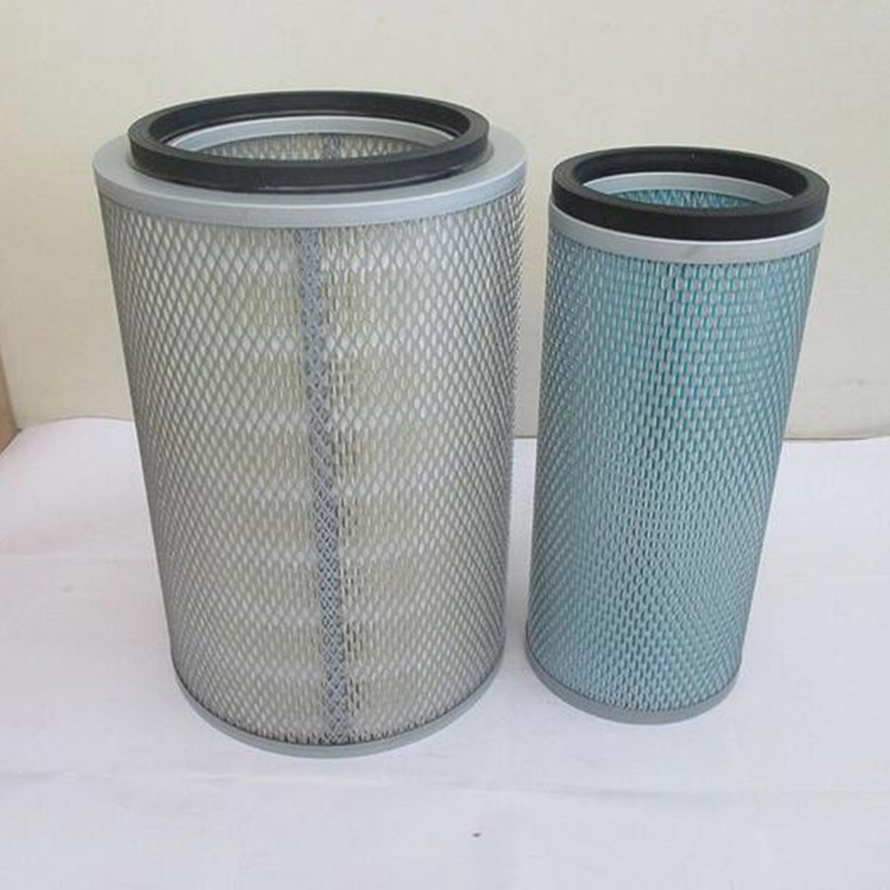 Entwickelt für Hitachi Bagger EX220 EX270 KH150-3 UH103 UH123 - Luftfilter 4147010 und 4147011 EX220, EX270, KH150-3, UH103, UH123