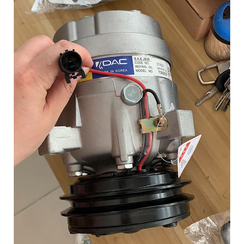 Entwickelt für Hyundai Bagger R55-3 R55W-3 - Klimaanlage Kompressor Montage 11M6-54020 11M654020 R55-3, R55W-3