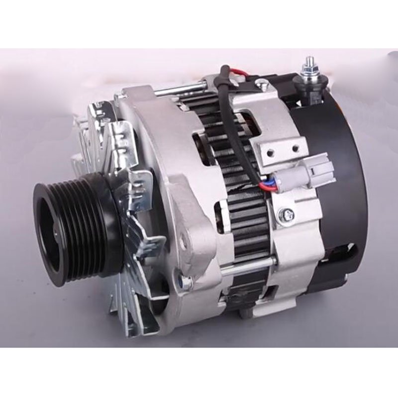 Funktioniert gut mit Isuzu Motor 4JJ1 CASE Bagger CX130B CX130C CX135SR CX145C SR CX160B CX160C - Wechselstromrichter 87709229 87709229R 87709229C AR-4J1XASS01-02 CX130B, CX130C, CX135SR, CX145C, SR, CX160B, CX160C
