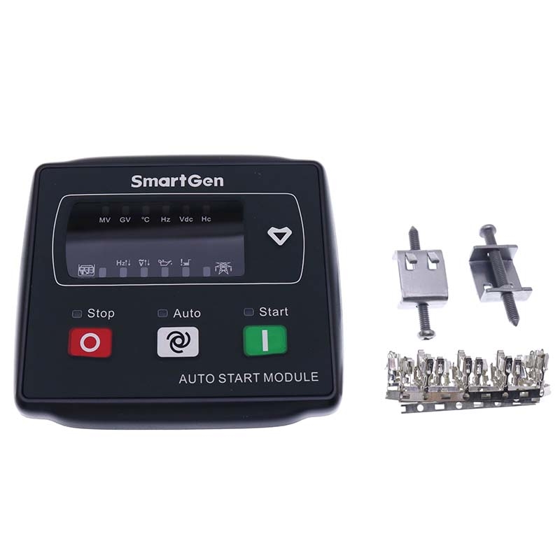 Funktioniert gut mit SmartGen MGC120 (AMF) - Auto Start Generator Controller