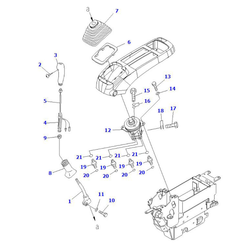 Hergestellt für Komatsu PC100-6 PC1250-8R PC200-6 PC200-7 PC220-7 PC240LC-10 PC300-8 PC400-8 PC450-6 PW160-7E0 - 1 Pair Boot 20Y-43-22261 20Y-43370 20Y4322261 HB205-1M0, HB215LC-1M0, PC100-6, PC100L-6, PC1250-8R, PC138USLC-10, PC200-6H, PC200-7/PC200LC-7,