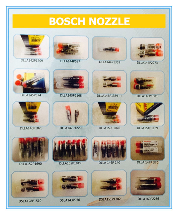 Kompatibel mit Bosch Original Common Rail Injector Nozzles DLLA142P1709 für 0445120121 Cummin