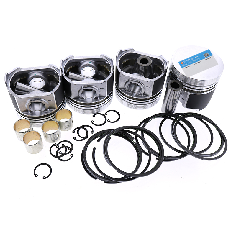 Perfekter Ersatz für Kubota V1405 Motor mit Kolbenring - 4 PCS Kolbensatz STD 76mm