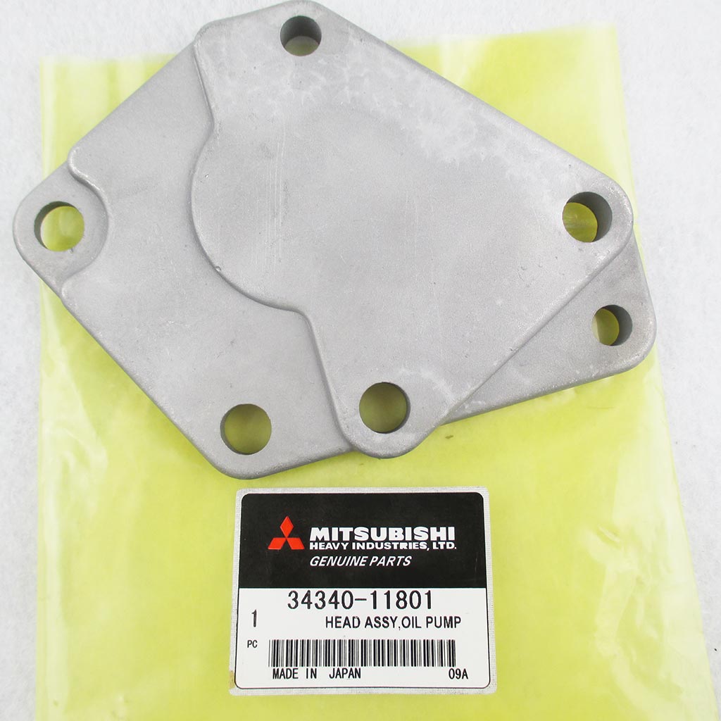 Kompatibel mit Caterpillar CAT 320V2 Mitsubishi Motor S6K ?lpumpe Kopf Assy 34340-11801 3434011801