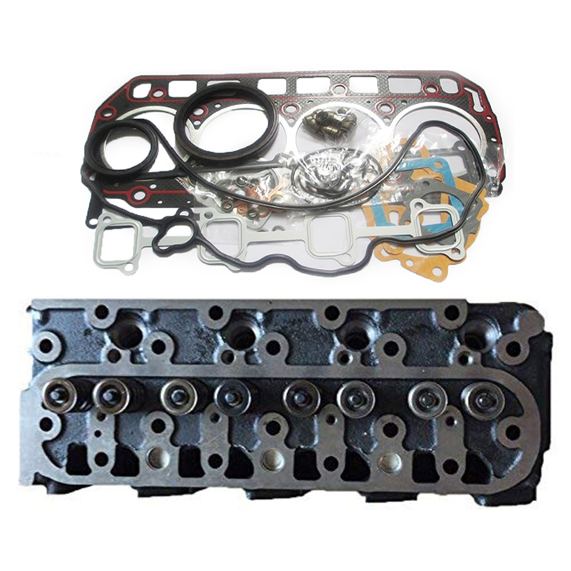 Funktioniert gut mit Kubota V1505 Motor KX71H KX91-2 KX91-2S F3680 B2910HSD - Komplette Zylinderkopf + Volldichtungsbausatz 16060-03042 1G928-03040 1G851-03040 1G851-03042 1G851-03043 1J854-040 1J860-03040 1G855-03042 1G916-03040 1G780-03043 1G92803040 1G