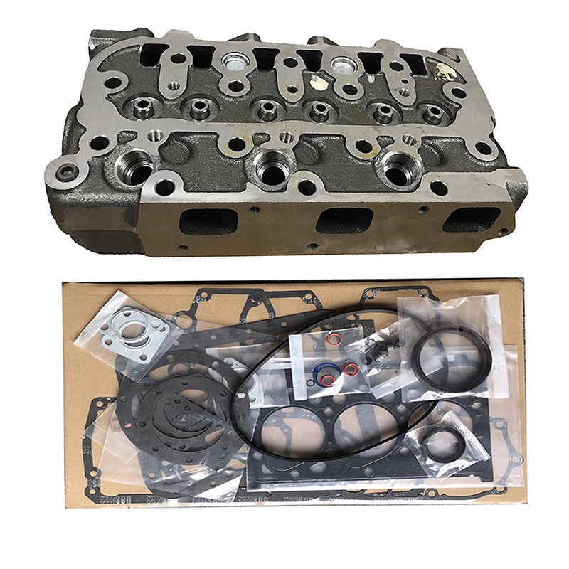 Ingenieur für Kubota D1005 Motor B7510DT B2320DT B2320DWO B2320HSD BX2660 F2560E ZD25F ZD326 - Komplette Zylinderkopf + Volldichtungsbausatz 16027-03043 16027-03044 16027-03040 1602703043 1602703044 1602703040 BB21 , B2100DT , B2100-HST-D , B2100-HST-DB ,