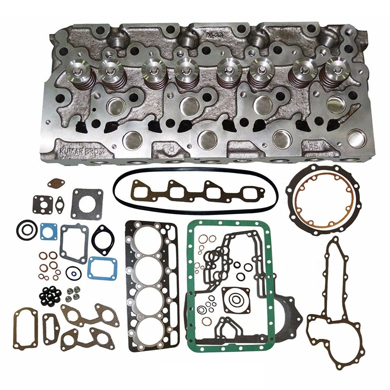 Speziell für Kubota V2003-M V2003M Motor - Komplette Zylinderkopf + Volldichtungs-Kit 1G928-03040 1G851-03040 1G851-03042 1G851-03043 1J854-03040 1J860-03040 1G855-03042 1G916-03040 1G780-03043