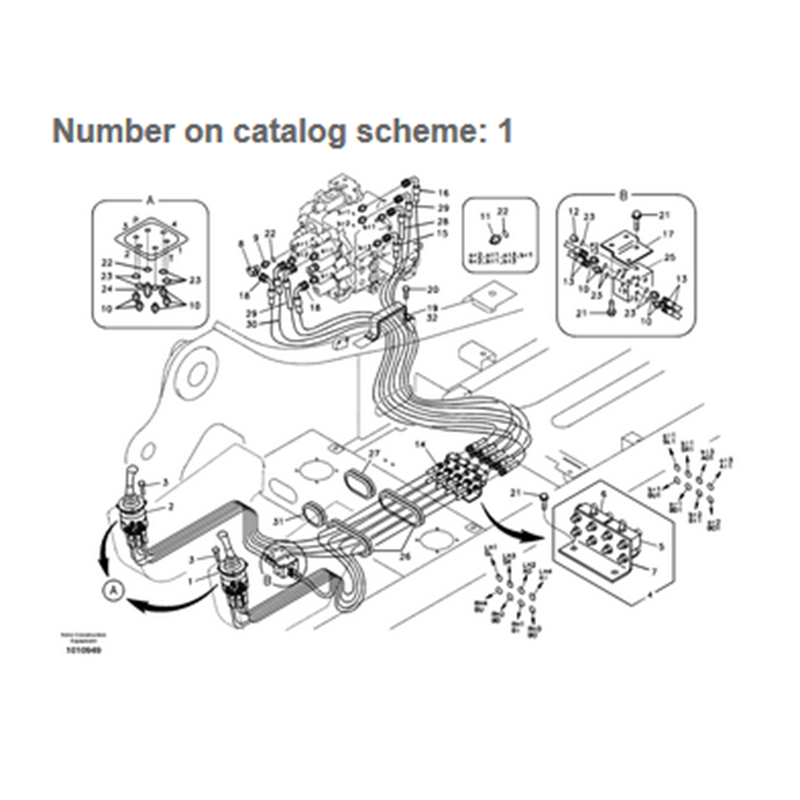 Funktioniert gut mit Volvo EC160B EC55B EC180B EC210B EC140B - Steuerger?t VOE14510417 14510417 VOE 14510417 EC135B, EC140, EC140B, EC150, EC160B, EC210, EC210B, EC240B, EC290B, EC290B, EC330B, EC360B, EC460B, EC55B, EC700B, EW170, EW180