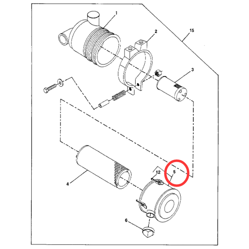 Perfekt für John Deere Engine 3029 4045 Lader 310E 315SJ 410G 210LE - Abdeckung AT171855 294 310J,325.410G,325J,210LE,450J,CT332,332.410J,310SJ,485E,310E,310G,450H,315SJ