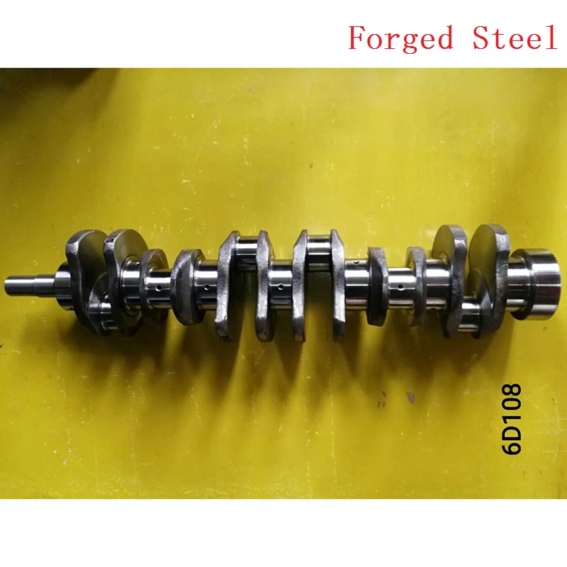 Ma?geschneidert für Komatsu 6D108 SAA6D108E SA6D108 S6D108-1 Motor WA380-3 Radlader - Kurbelwelle 6222-31-1101 6222311101