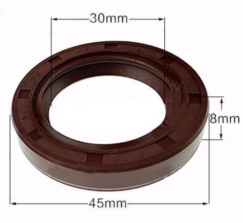 kompatibel mit Kipor Kama Motor 170F 173F - Kurbelwelle ?ldichtung 30*45*8