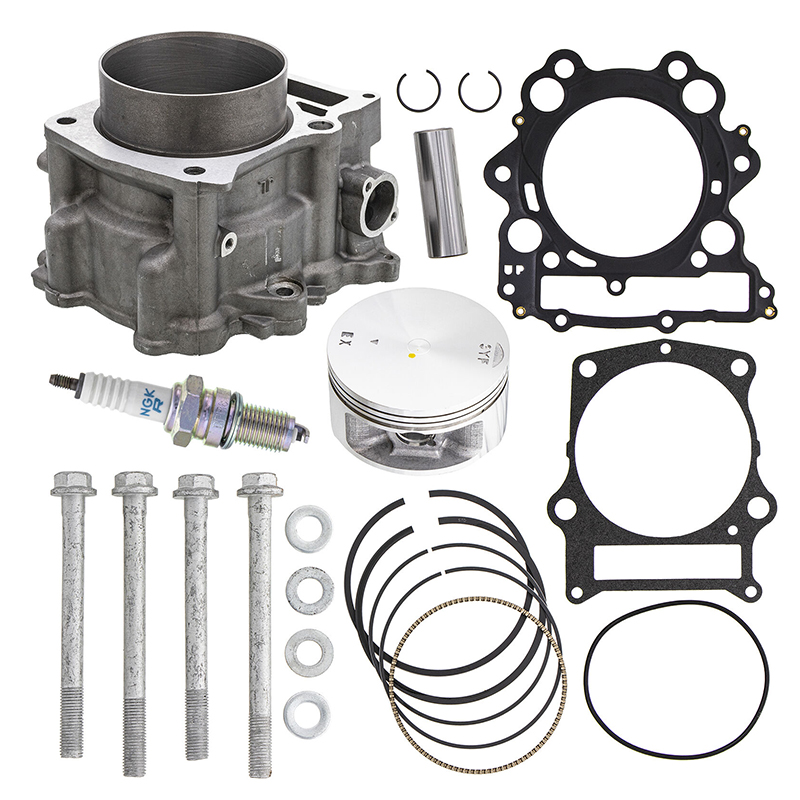 Direkter Ersatz für Yamaha Grizzly 660 Rhino 660 Raptor 660R - Zylinder Kit 5KM-1131-00-00 3YF-1131-00-3YF-1131-01-00 3YF-11631-00-X0 2C6-11603-00 3YF-11633-00-00 93450-24028-0 93450-25121-00 93211-0146-00 5KM113100000 3YF113100 3YF1163100X0 2C6116030000