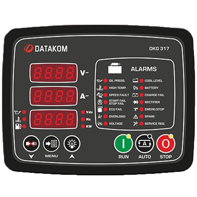 Kompatibel mit Datakom DKG-317 Generator Manual und Remote Start Control Panel/Controller