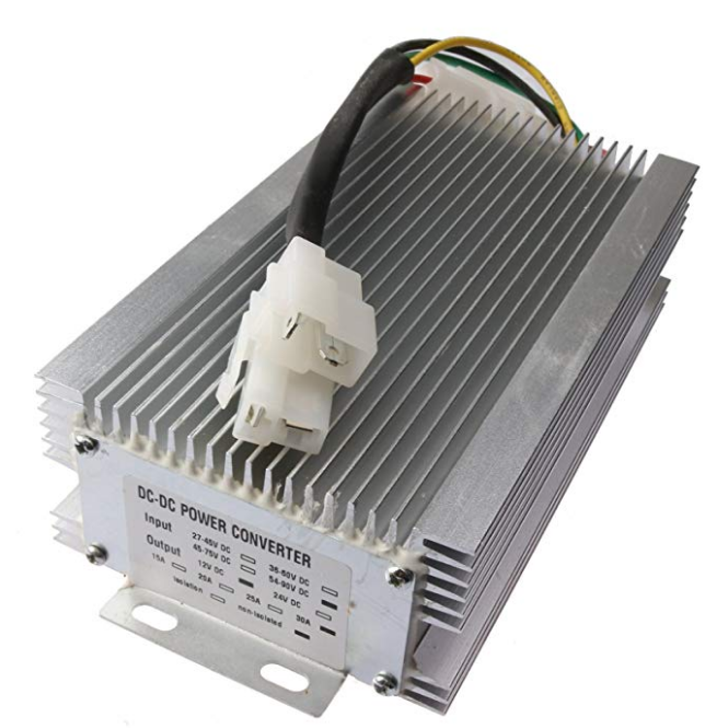 EZOGO - DC Converter 72V zu 12V Schritt nach unten Reduzierer 0A~30A 30amp
