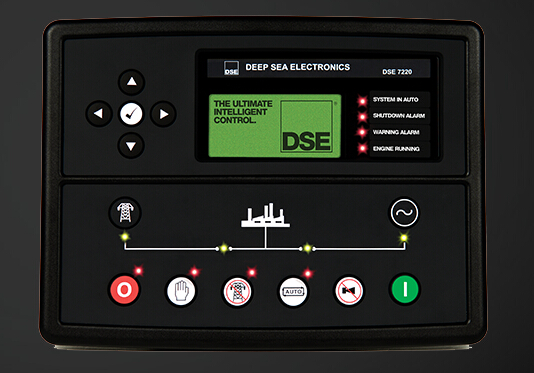 Kompatibel mit DEEP SEA DSE7220 AUTO MAINS (UTILITY) FAIURE CONTROL MODUL von Motorparametern wird das Modul Warnungen herunterfahren und Motorstatus Informationen auf dem hinterleuchteten LCD-Bildschirm und beleuchteten LEDs zeigen. Das Modul ist auch fü