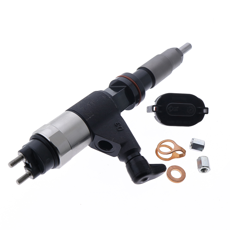 Funktioniert gut mit John Deere 4045T 6068T S350 Motor 210G Bagger - Denso Common Rail Injector 095000-63110 RE530362 095000-631# RE531209 SE501925 RE546784 095000-6311 0950006310 DZ100212 160DLC, 160GLC, 180GLC, 200DLC, 210G