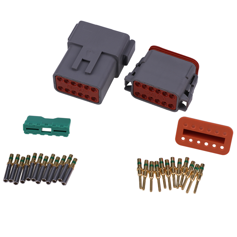 Geeignet für 14 AWG Solid Kontakte - Deutsch DT 12 Pin Connector Kit