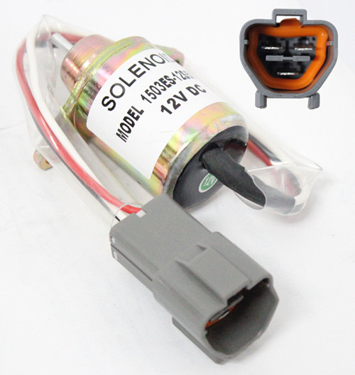 kompatibel mit Diesel Shut Down Solenoid 1503ES-12S5SUC12S 119233-77932 119233-66511 31-122 Yanmar Motor TB235 3TNV88-BPTB2 ; HYUNDAI R55-5,R60-5