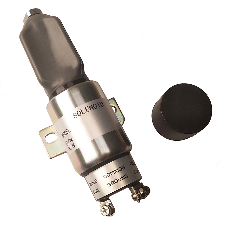 kompatibel mit Diesel-Shut Down Solenoid 1700-2548 1753-12E6U1B1S1A 12V 1700-2548 1753-12E6U1B1S1APull Force 85-111NHold Force 168-191N