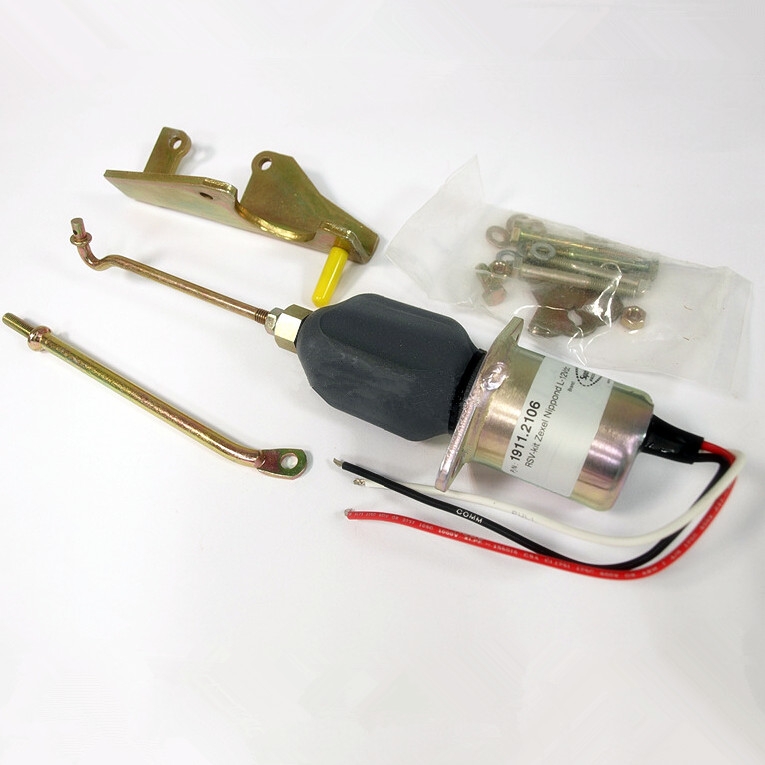 kompatibel mit Diesel Shut Down Solenoid 1911,2106 1752ES RSV KIT 32A87-15100 Mitsubishi S4Q S4S S6S Motor in Volvo Terex SCHAEFF Pel Job