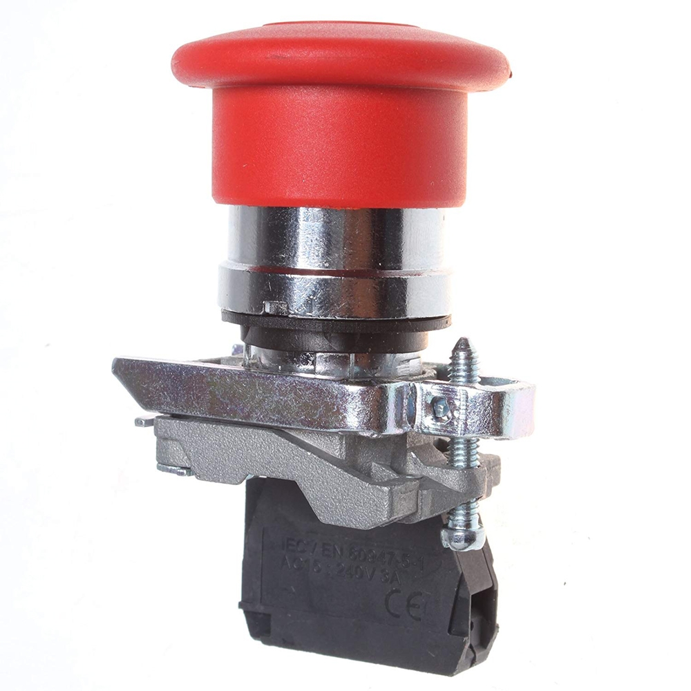 Funktioniert gut mit JLG Scissor Lift Boom Lift - E-Stop Switch 4360475 Notstopp Swicth XB4-BT42 XB4BT42