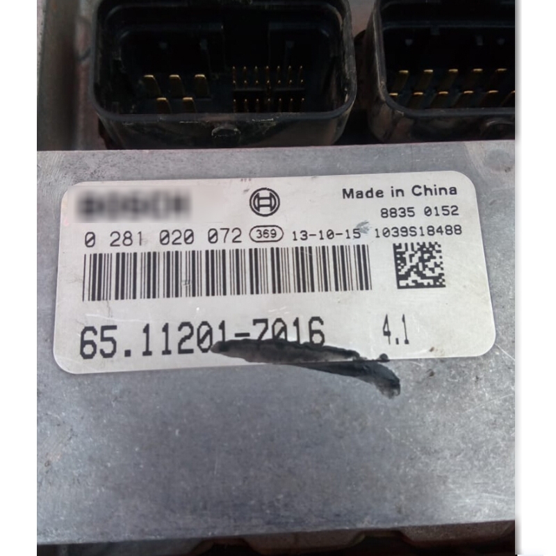 Geeignet für Doosan DL08 mit Programm - Motorsteuereinheit E-ECU 65.11201-7016 65112017016