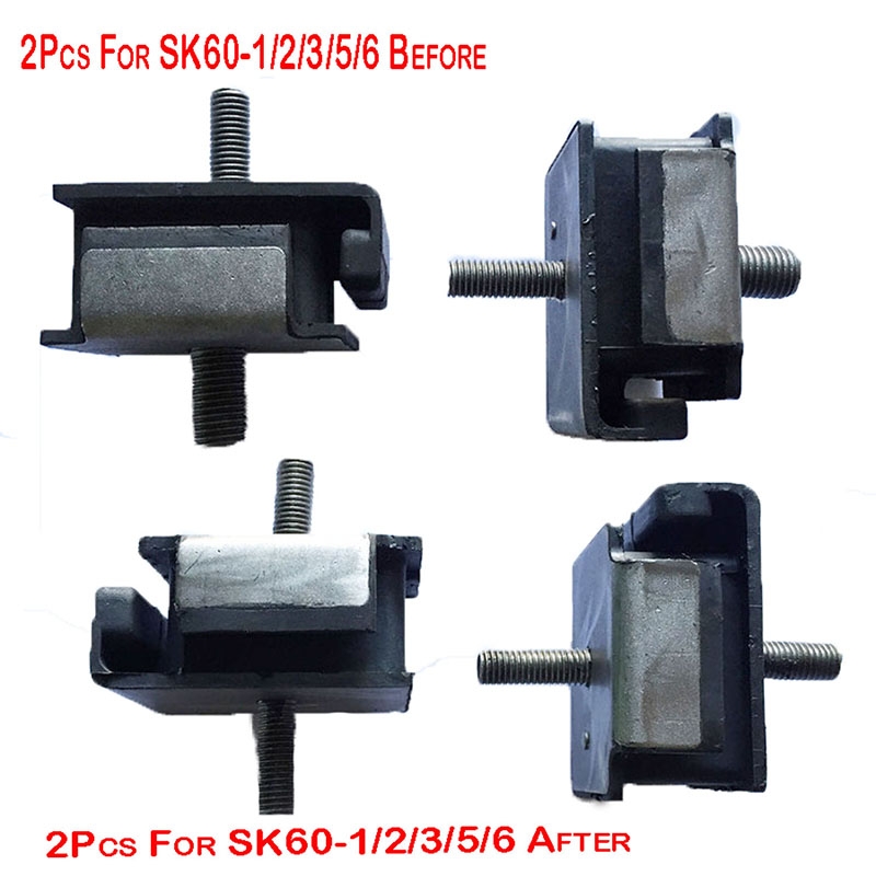 Kompatibel mit Kobelco SK60-1 SK60-3 Motor-Montage Gummi-Kissen-Bumper SK60-1,SK60-3,SK60-2,SK60-4,SK60-5,SK60-6,SK60-7