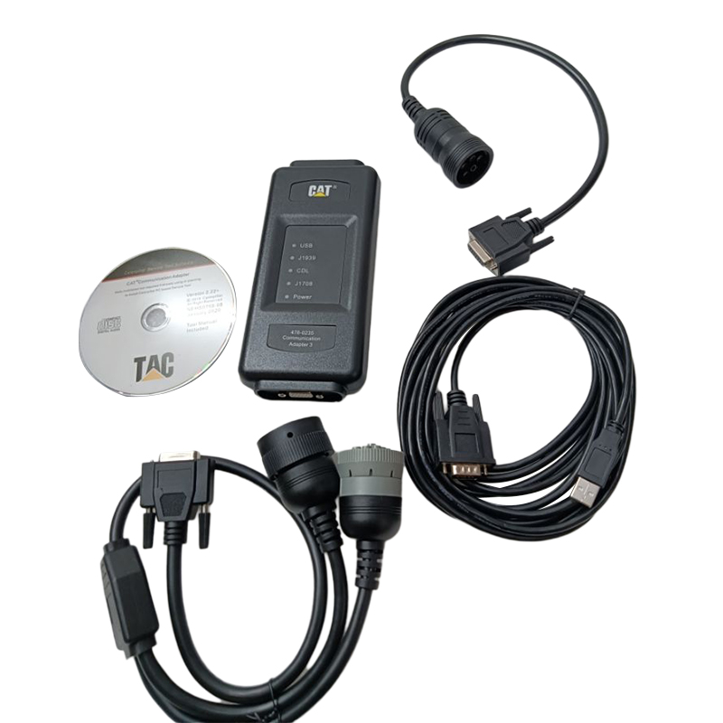 Made for Caterpillar CAT Engine G3608 C3.3B - ET4 ET IV Communication Adapter Heavy Equipment Diagnostic Tool 538/5051 CA5385051 5385051 CA4780235 4780235 4780235 246D, 279D