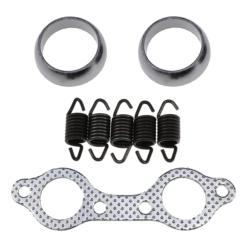 Ma?geschneidert für Polaris RZR 800 Sportsman 600 700 Ranger 800 - Auspuffdichtung und Federumbausatz 5811511 3610047 7041804 5811511 7041687 RZR 800, Sportsman 600 700, Ranger 800