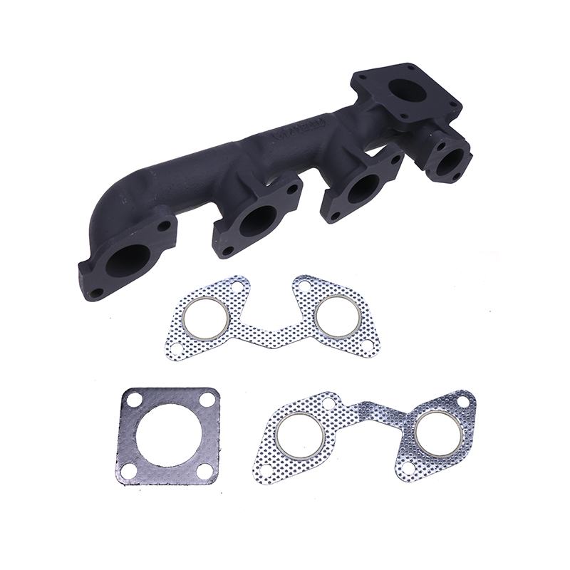 Perfekter Ersatz für Kubota Motor V2203 V2403 Bobcat Lader 751 753 763 773 7753 S130 S150 S160 S175 S185 - Auspuff-Manifold 7008378 mit Dichtungen 6666781 6685878 6666791 67277533 331 334, 335, 337, 341, 430, E42, E45, 751, 753, 763, 773, 7753, S130, S150