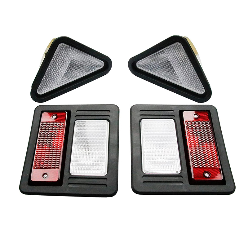 Funktioniert gut mit Bobcat All-Wheel Steer Loader A220 A300 A300 - Au?en Head Tail Light Kit 6670284 6718043 6718042 6674400 A220, A300, A300
