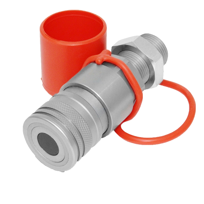 Hergestellt für Caterpillar CAT H35E H45E H55E H65E - Weibliche Hydraulische Flat Face Quick Coupler 4264051 CA4264051 426-4051 H35E, H45E, H55E, H65E, H35D s, H45D s, H55D s, H65D s