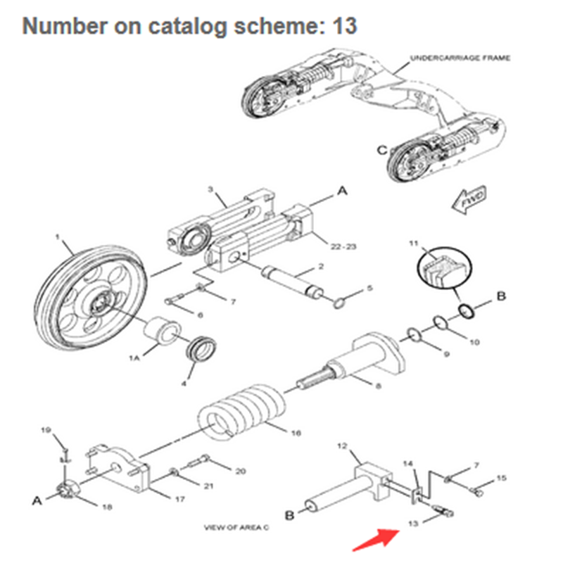 Für Caterpillar CAT 305E 304E ausgelegt Mini Hydraulikbagger C2.4 S4Q2T S3Q2 Motor - Fitting-Grease 232-7692 CA2327692 305E,304E