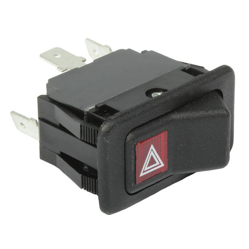 Passend für New Holland U80C U80B U80 LV80 - Flasherlampen Hazard Rocker Switch 122736A1 U80C, U80B, U80, LV80