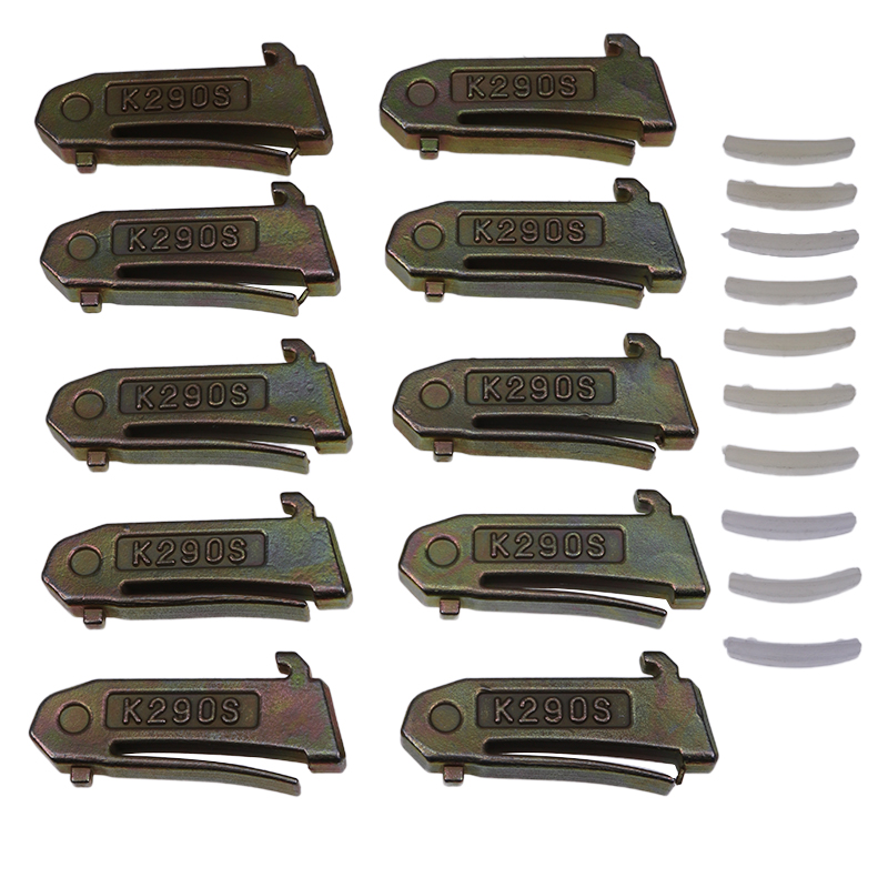 Geeignet für Hensley Style X290 Serie Bucket Teeth - 10 Stück Flex Pins K290S