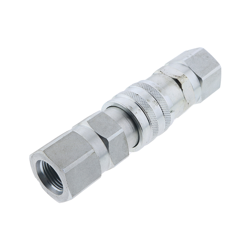 Kompatibel mit Caterpillar CAT Bagger 216B 226B 232B 236B 242B 246 248B 252B 262B 5/8" SAE Flat Face Hydraulic Quick Connect Coupler Set 216B,226B,232B,236B,246,246B,248B,252B,262B,268B