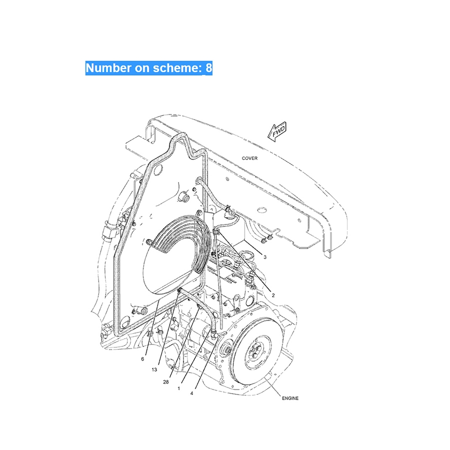 Kompatibel mit Caterpillar Bagger CAT 301.6C 301.8C Motor L3E Wassertank Radiator Core 243-6260 2436260 301.6C,301.8C