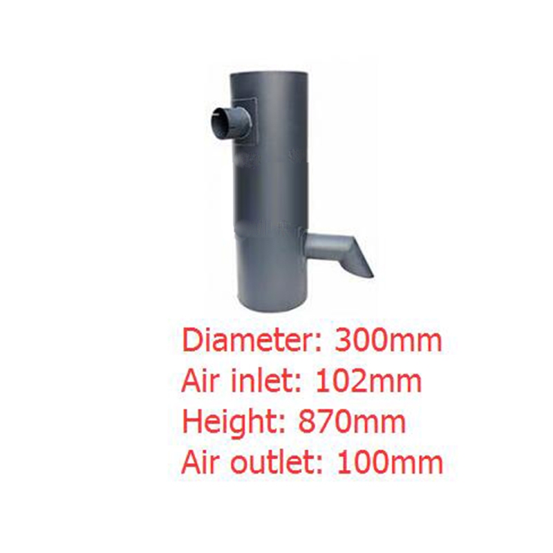 Kompatibel mit Caterpillar Bagger CAT 325B 325C M325C Motor 3126B Muffler 109-9323 1099323 M325C,325C L,325C LN,325B,325B LN