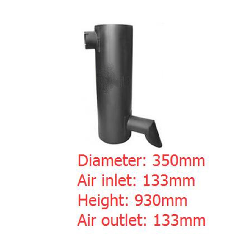 Kompatibel mit Caterpillar Bagger CAT 336D 336D2 336D L 336D2 L Motor C9 Muffler Silencer 205-6642 2056642 336D,336D2,336D L,336D2 L