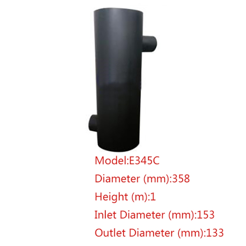 Kompatibel mit Caterpillar Bagger CAT 345C 349D Motor C13 Muffler 239-6580 2366580 345C L,345C LC,345C HCR,345C UHD,349D,349D L