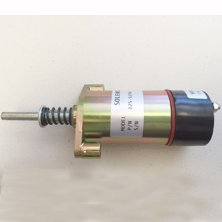 Kompatibel mit Caterpillar Loader R1300G Motor 3204 3304 24V Solenoidventil 125-5774 6T4121 6T4122 3304B 3306 3306B 3406B 3406C