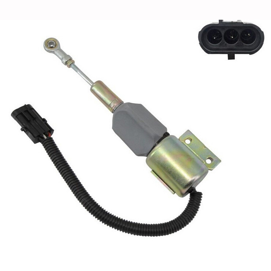 Kompatibel mit Cummins 6BT Motor 24V Stop Solenoid SA-4756-24 3935430 6CT