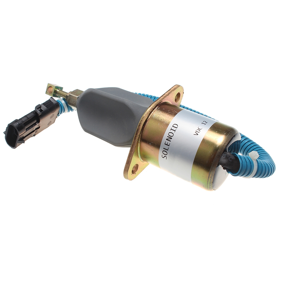 Kompatibel mit Bosch RQV-K Gouverneur 12V Fuel ShutDown Solenoid SA-4026-12 SA-4124-12 - Für Cummins Dieselmotor 5.9L 8.3L SA402612 SA412412