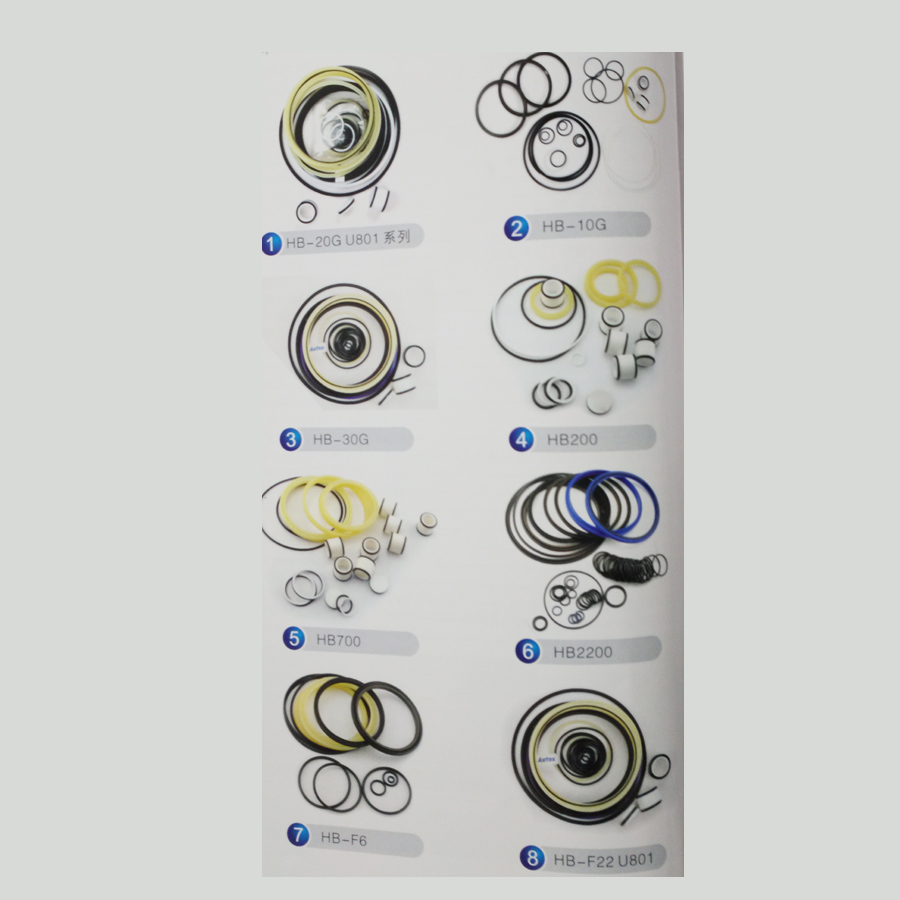 Kompatibel mit HB10G Hammer Breaker Zylinder Seal Kit