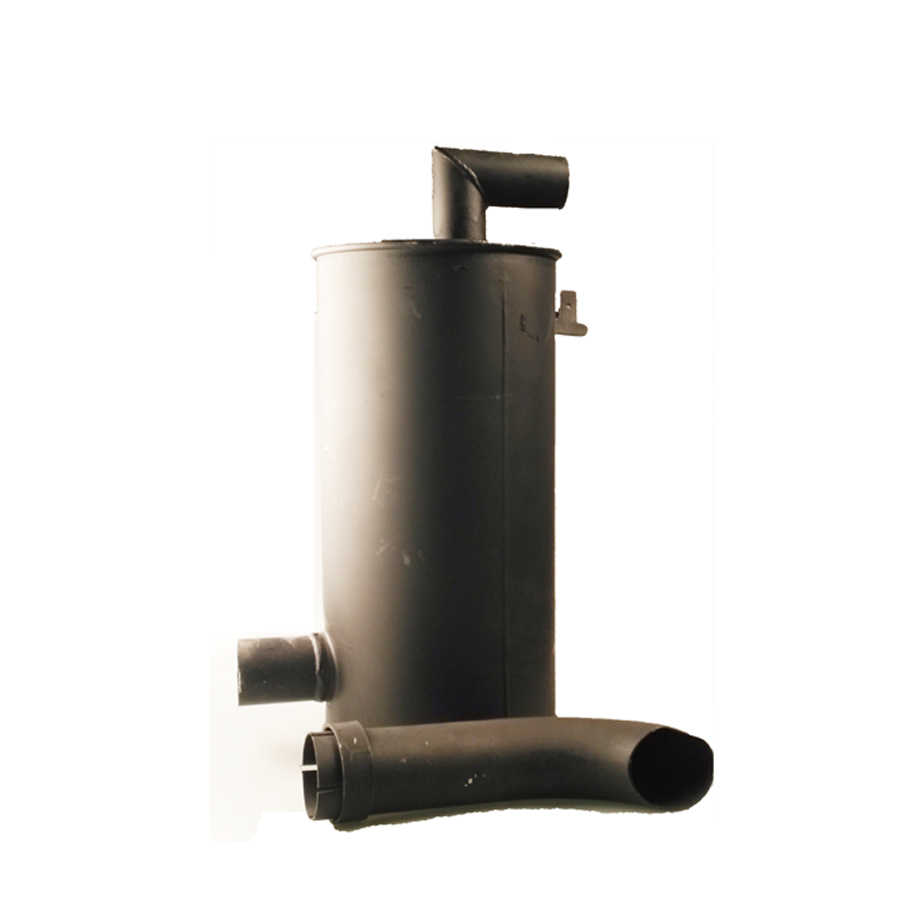 Kompatibel mit Hitachi Bagger EX100-2 EX100M-2 Muffler 4255657 4BD1 EX100-2,EX100M-2
