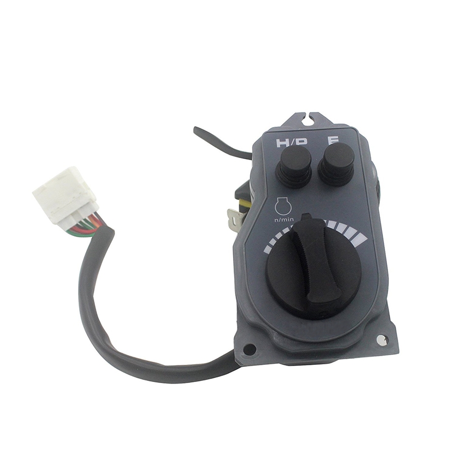 Kompatibel mit Hitachi Bagger EX220-5 EX230-5 EX270-5 EX300-5 EX385USR Throttle Knob Controller 4341545 EX220-5,EX230-5,EX270-5,EX300-5,EX385USR